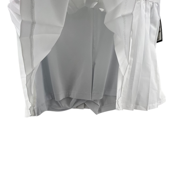 Ideology White Skort Size XXL NEW Pleated Skirt Shorts Workout Tennis - Picture 2 of 4